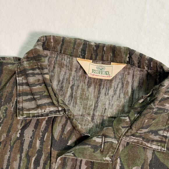Vintage Realtree Redhead Camo Hunting Overshirt / Shacket - XL - Picture 3 of 5